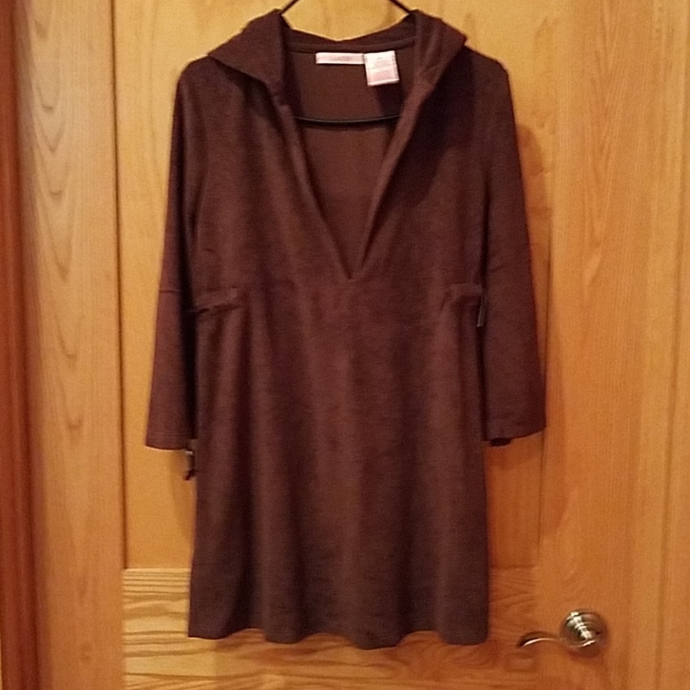 Swim Coverup New Terry Brown.